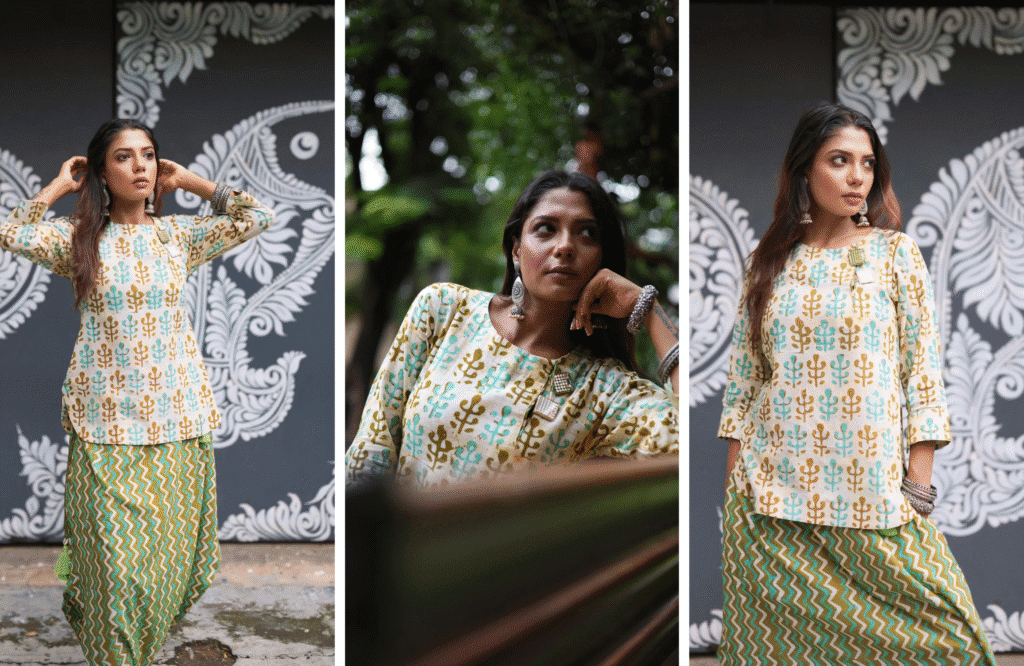 Dhoti Co-Ord Set
