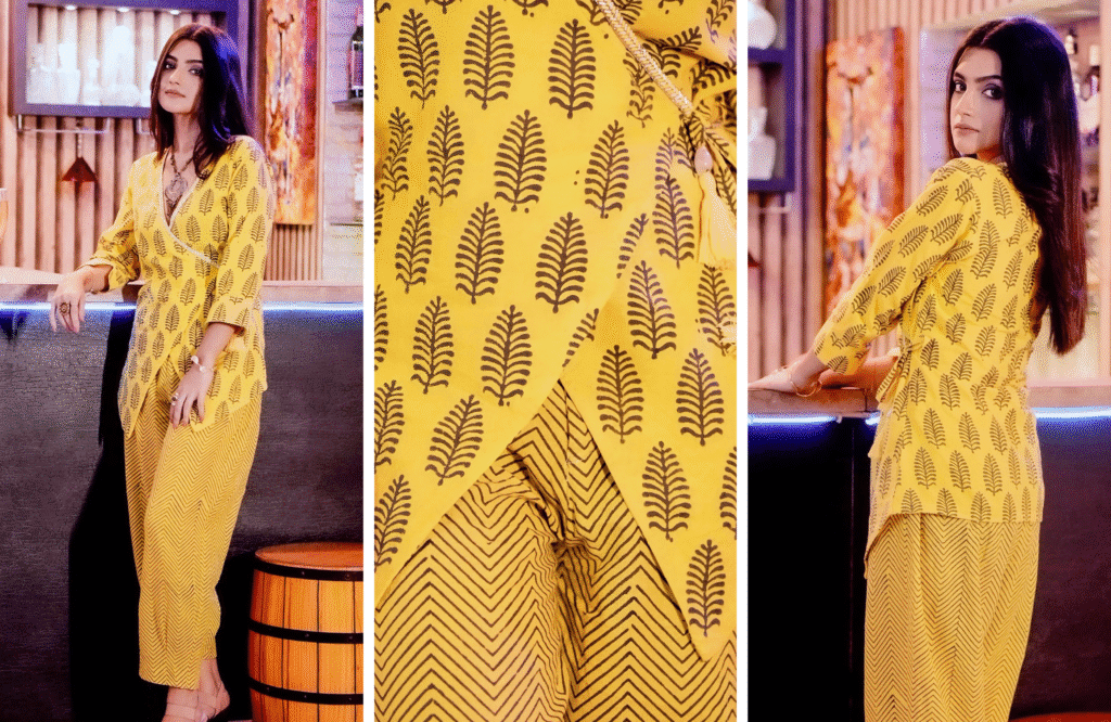 Mustard Co-ord Set