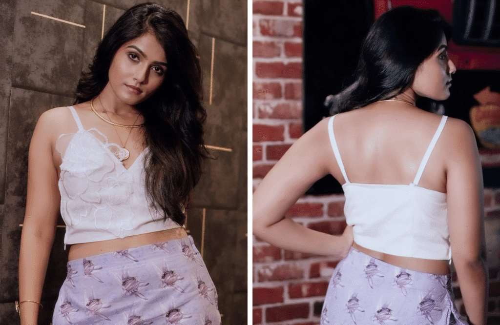 Cotton Floral Bustier