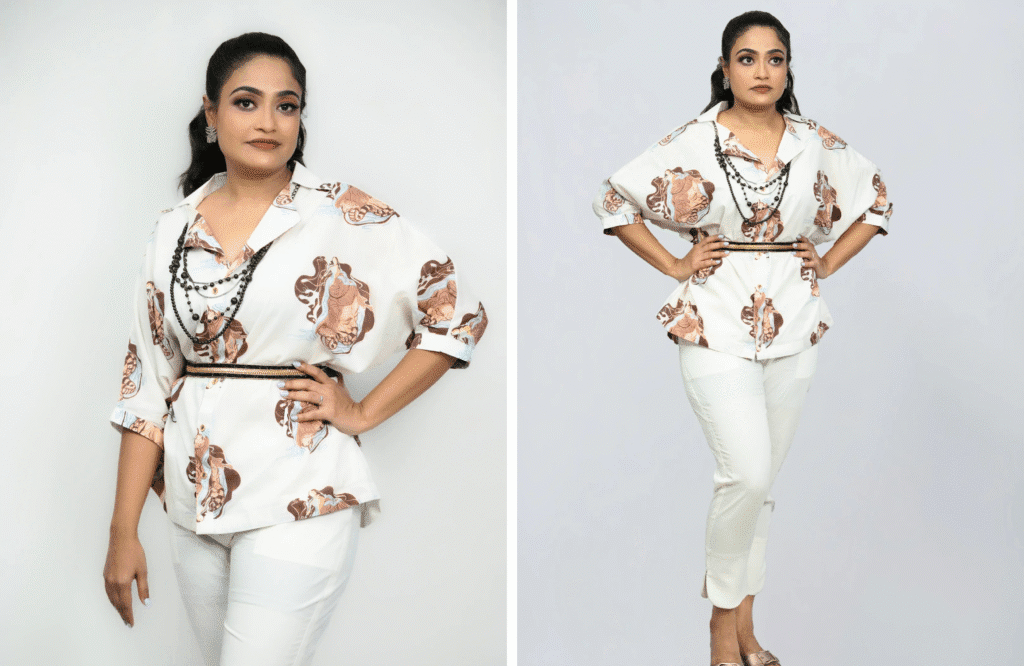 Notch Collar Shirt