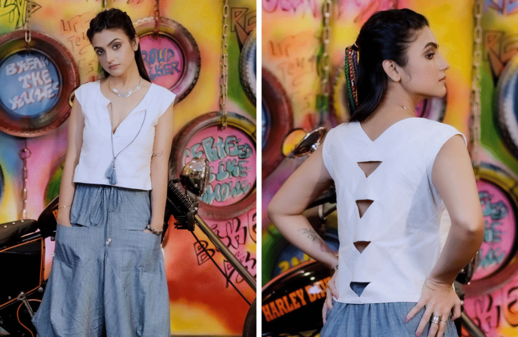 Triangle Cotton Top 